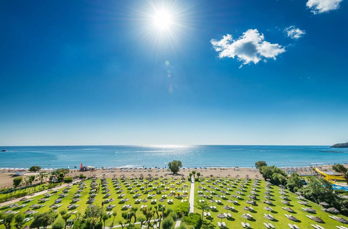 Apollo Beach in Rhodos