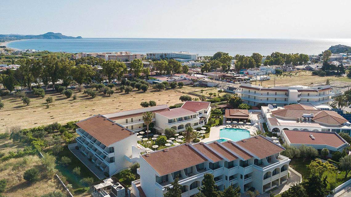 Niriides Beach in Rhodos