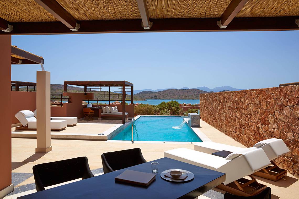 Domes of Elounda, Autograph Collection in Elounda, Suite Pool Blick