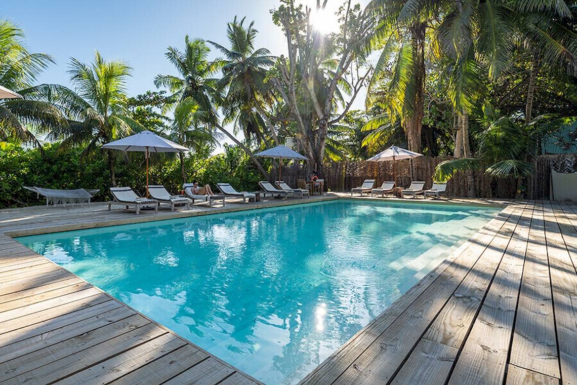 Bliss Hotel Praslin in Seychellen