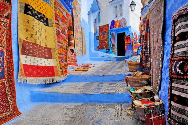 Marokko, Chefchaouen, Medina, Badeferien, Ferien