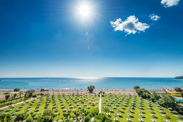 Apollo Beach in Rhodos